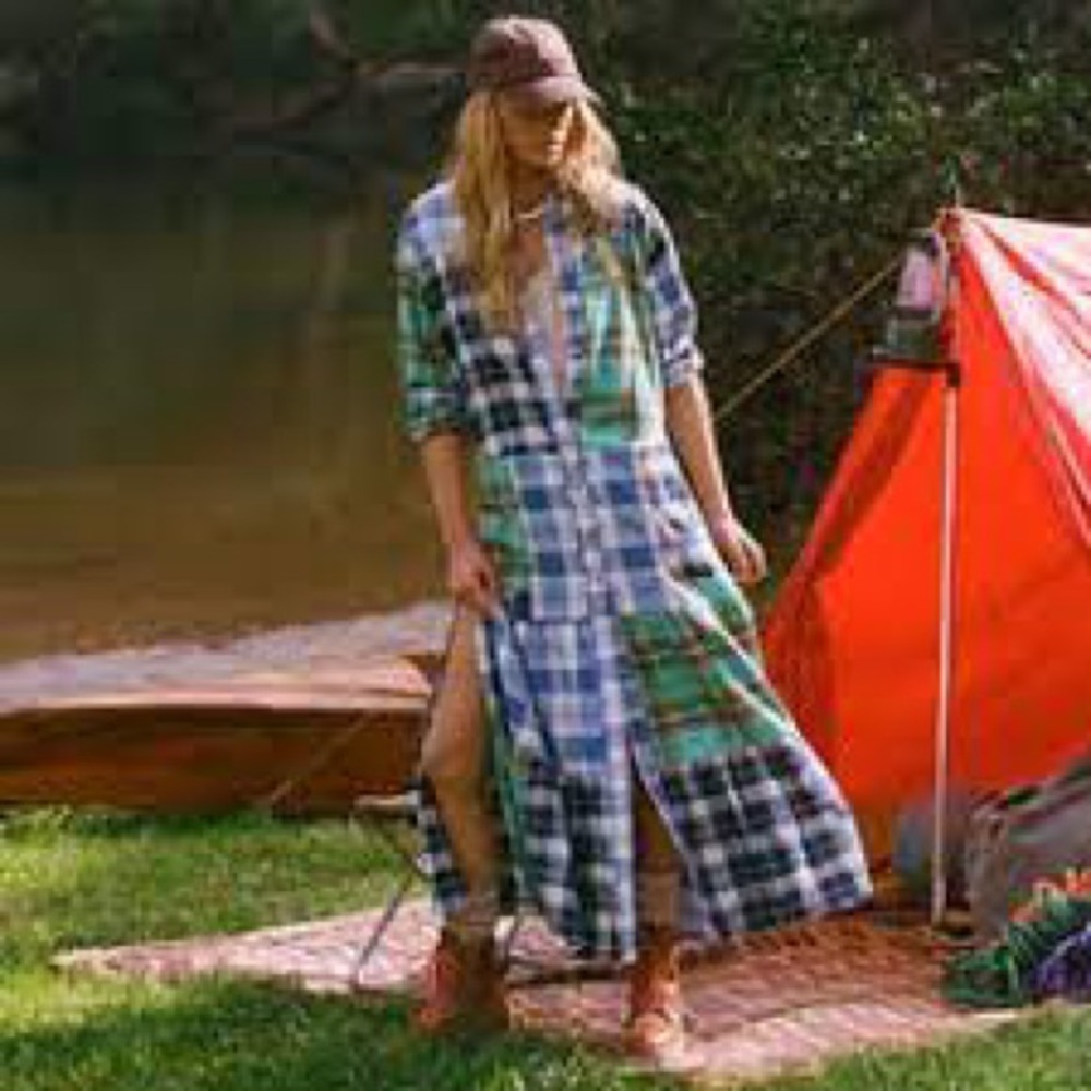 Spell High Tide Flannel Maxi